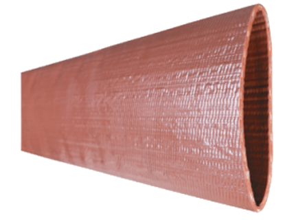 Red'Heavy Duty' PVC Water Discharge Hose